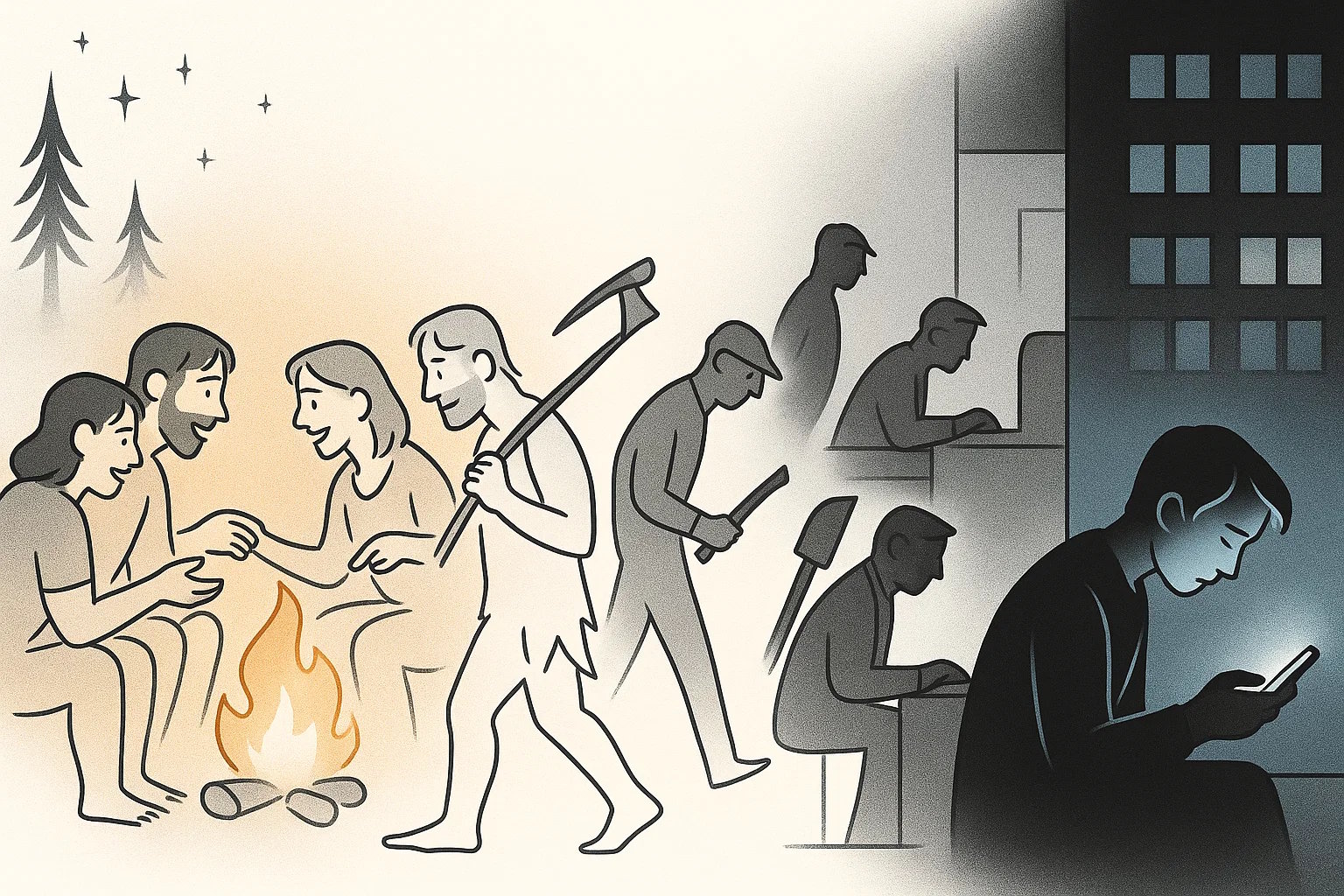 A Long Drift from Our Roots: How Modernity Destroyed the Tribe